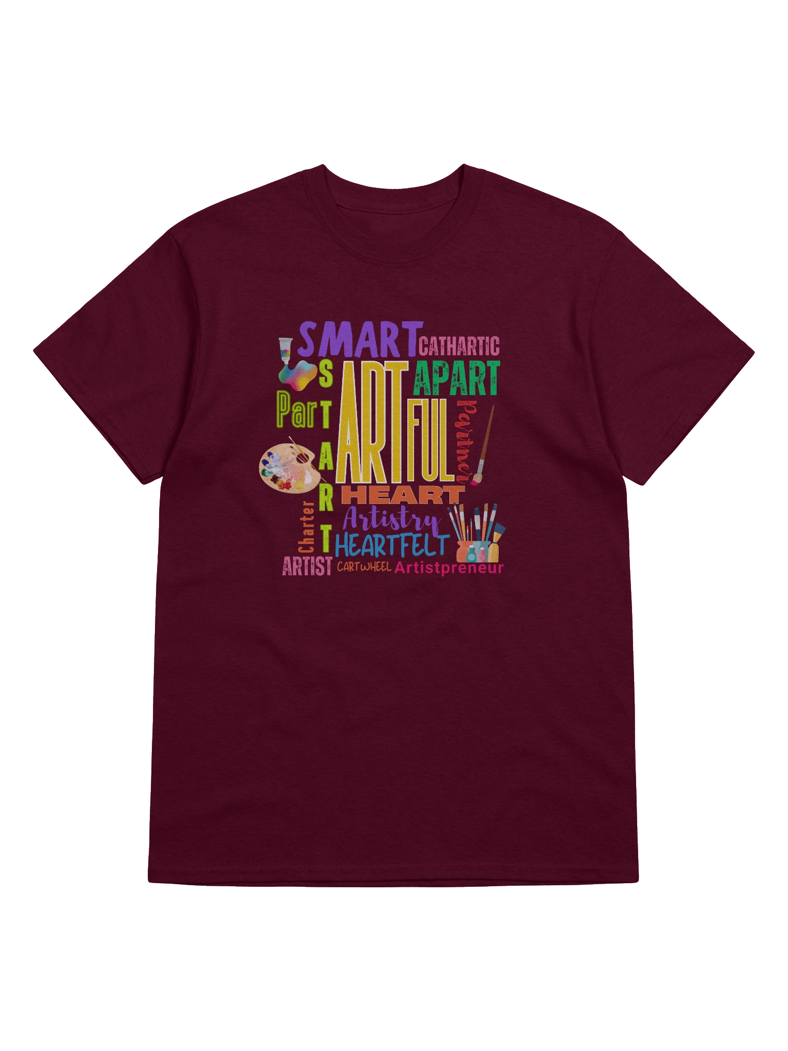 Artistic Vibe Collage T-Shirt product image (30)