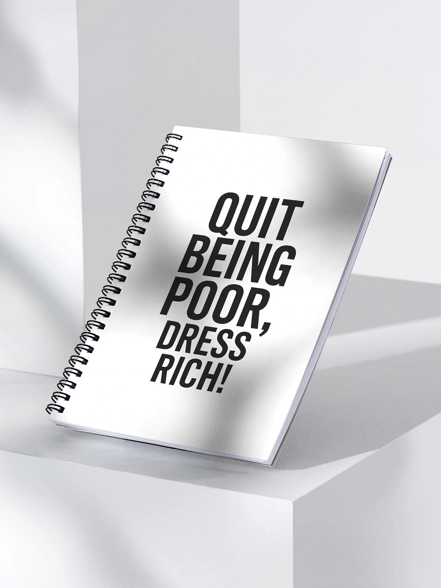 Rich & Chic Spiral Notebook product image (3)