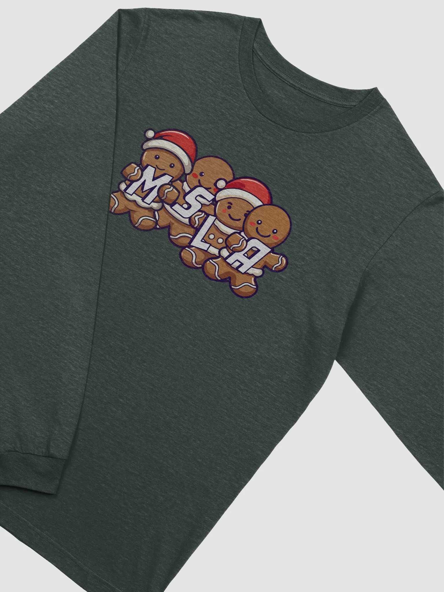 MSLA Holiday Gingerbread Long Sleeve T-Shirt product image (1)