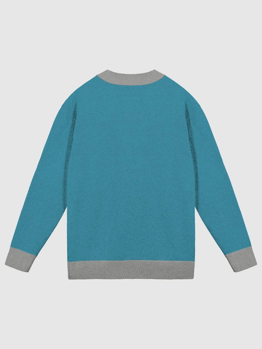 Ladies Cardigan Cyan and Grey product image (2)