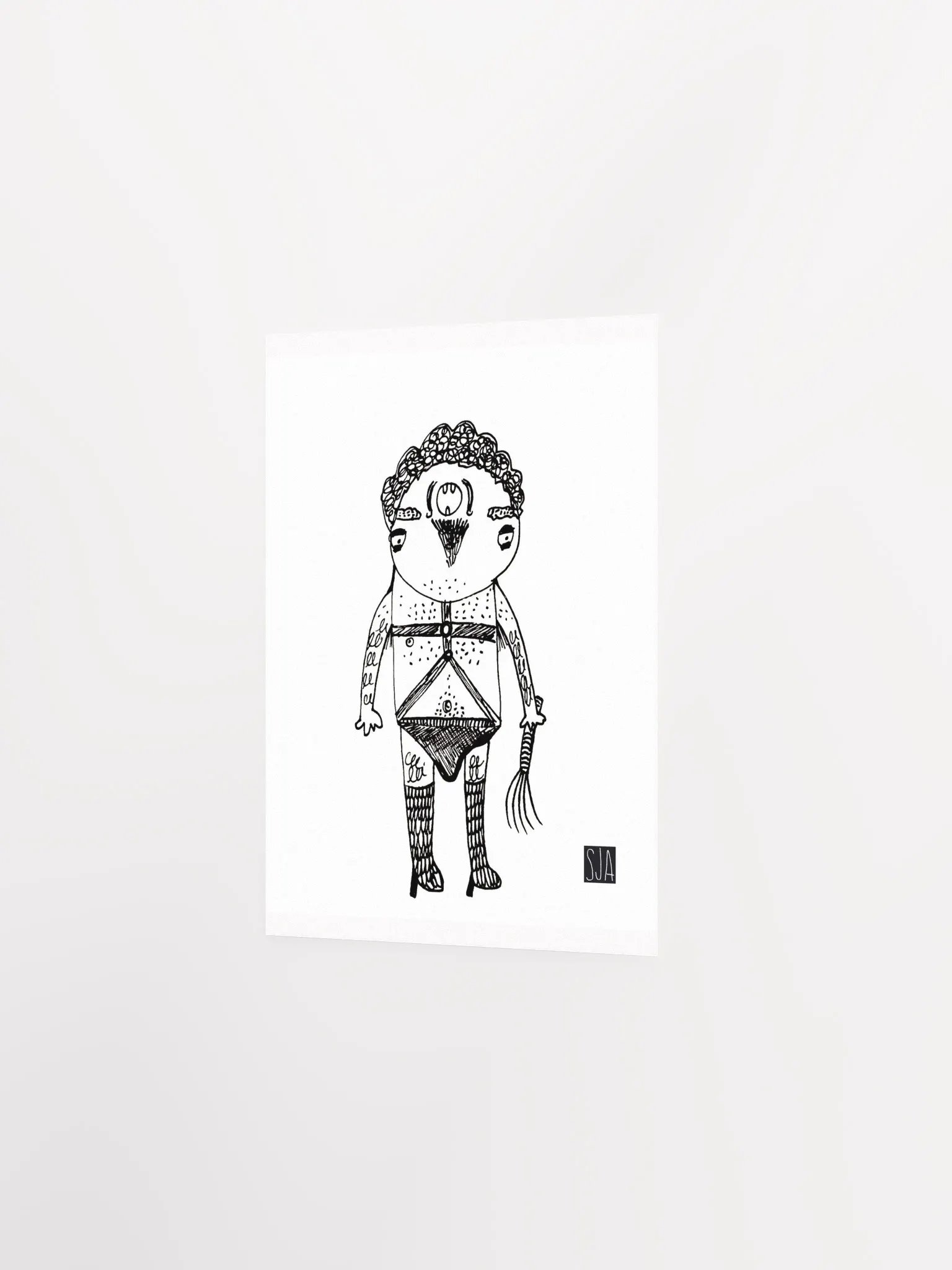 Guy I Saw One Time At The Blues Festival matte poster product image (19)