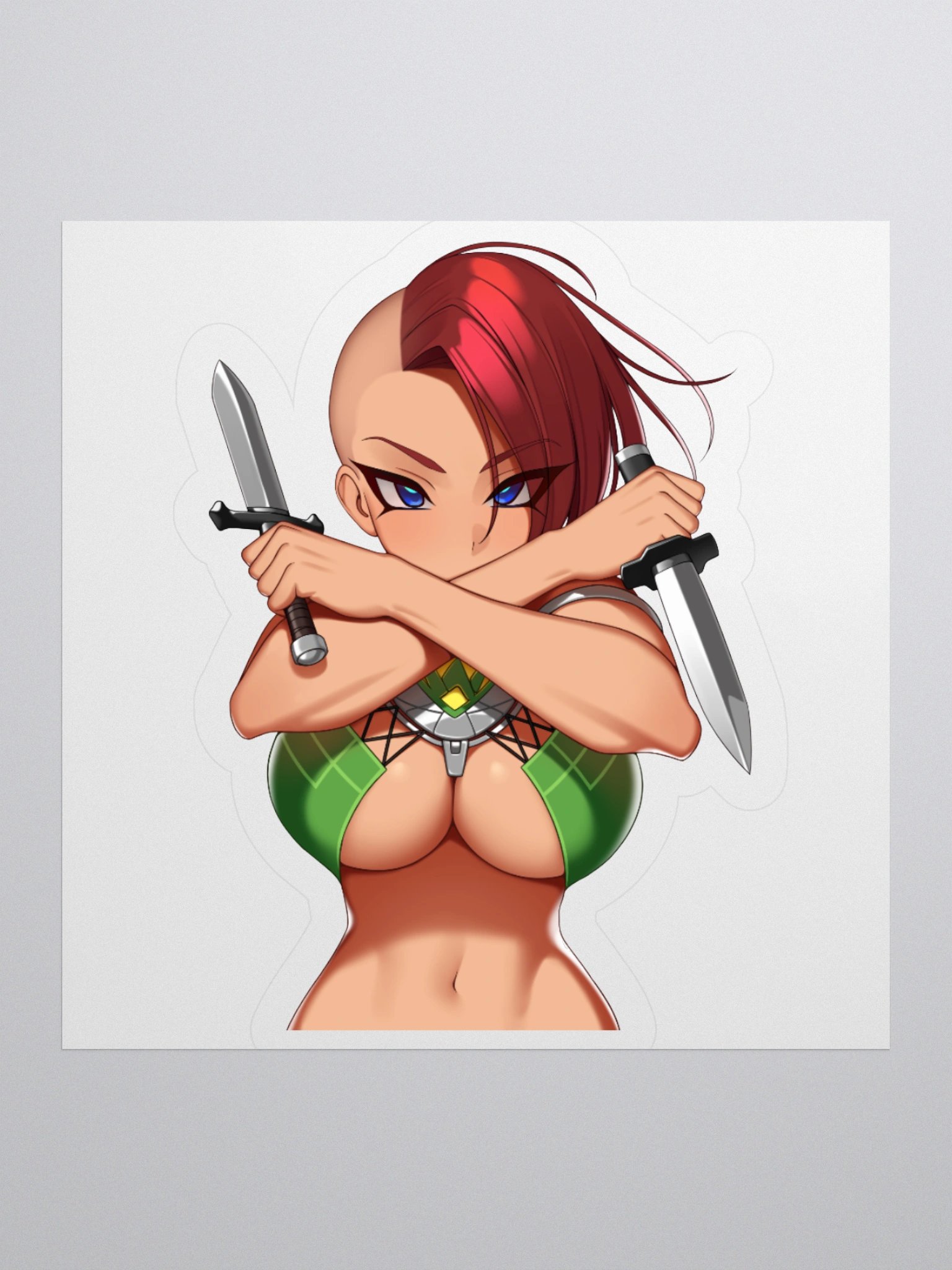 Phoenix – Blades Up Sticker product image (2)