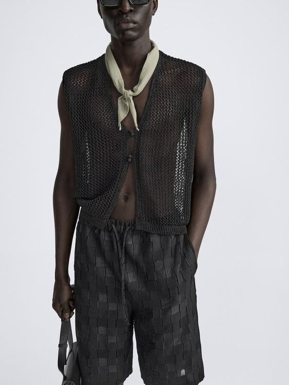 BRAIDED JACQUARD BERMUDA SHORTS product image (10)