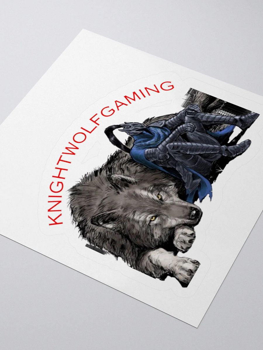 KnightWolfGaming Kiss Cut Stickers product image (10)