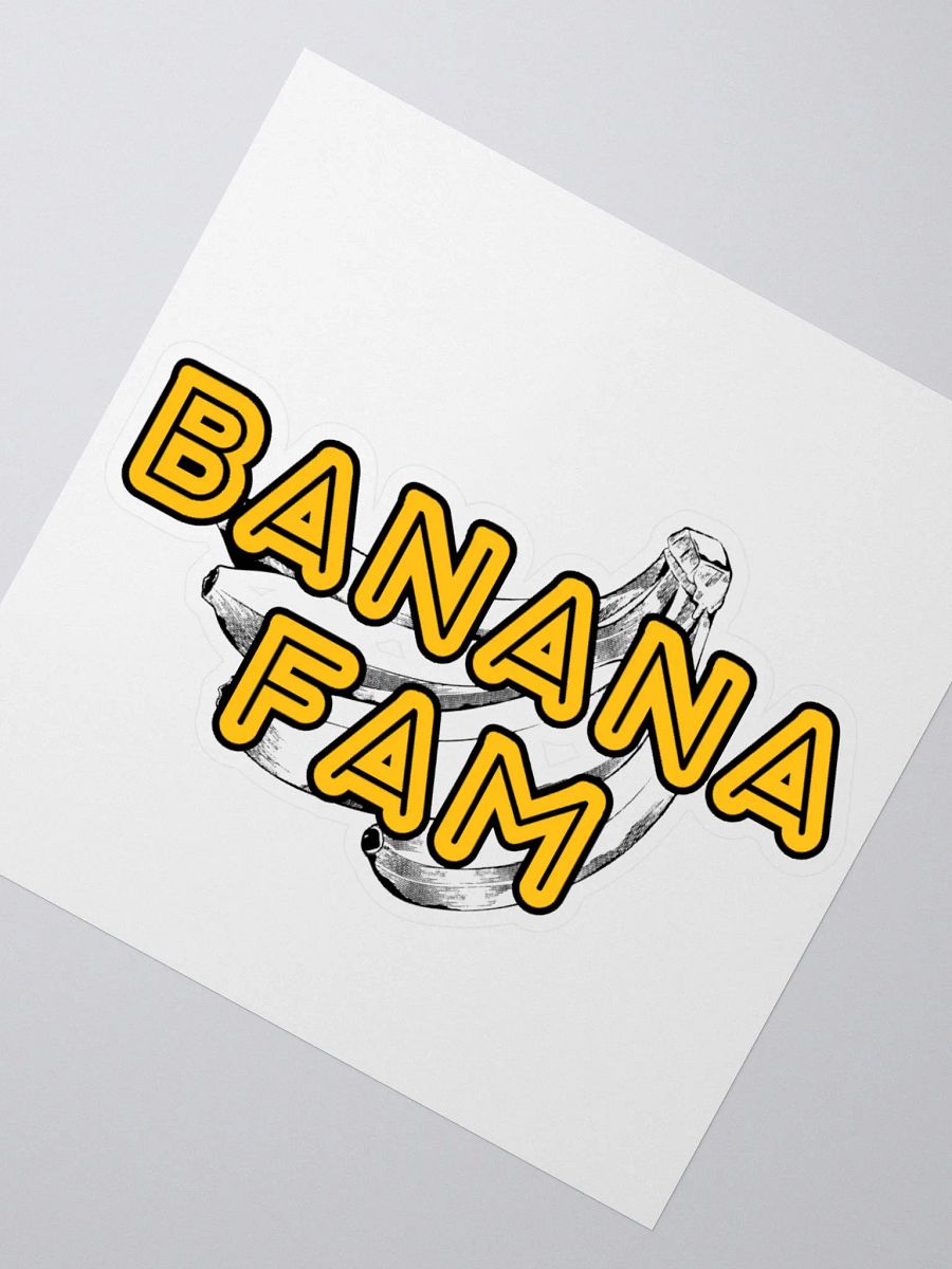 BANANA FAM CLASIC - STICKER product image (5)
