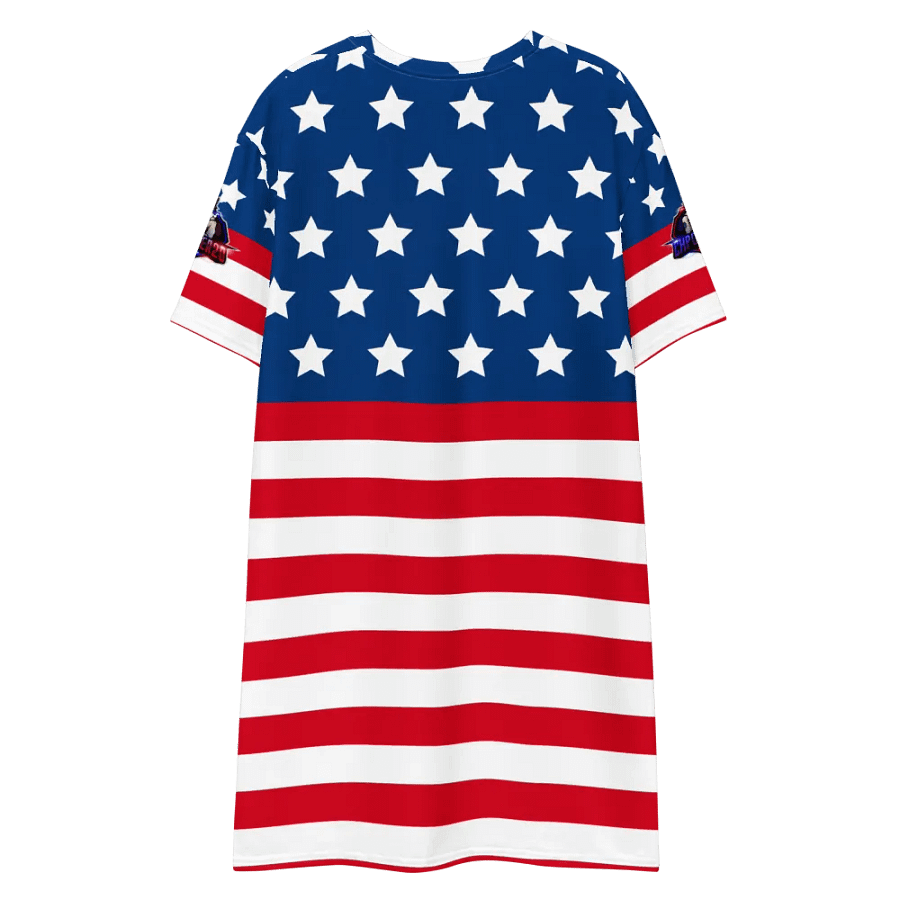 MOMMAWOLFCAT All-Over Print T-Shirt Dress product image (7)