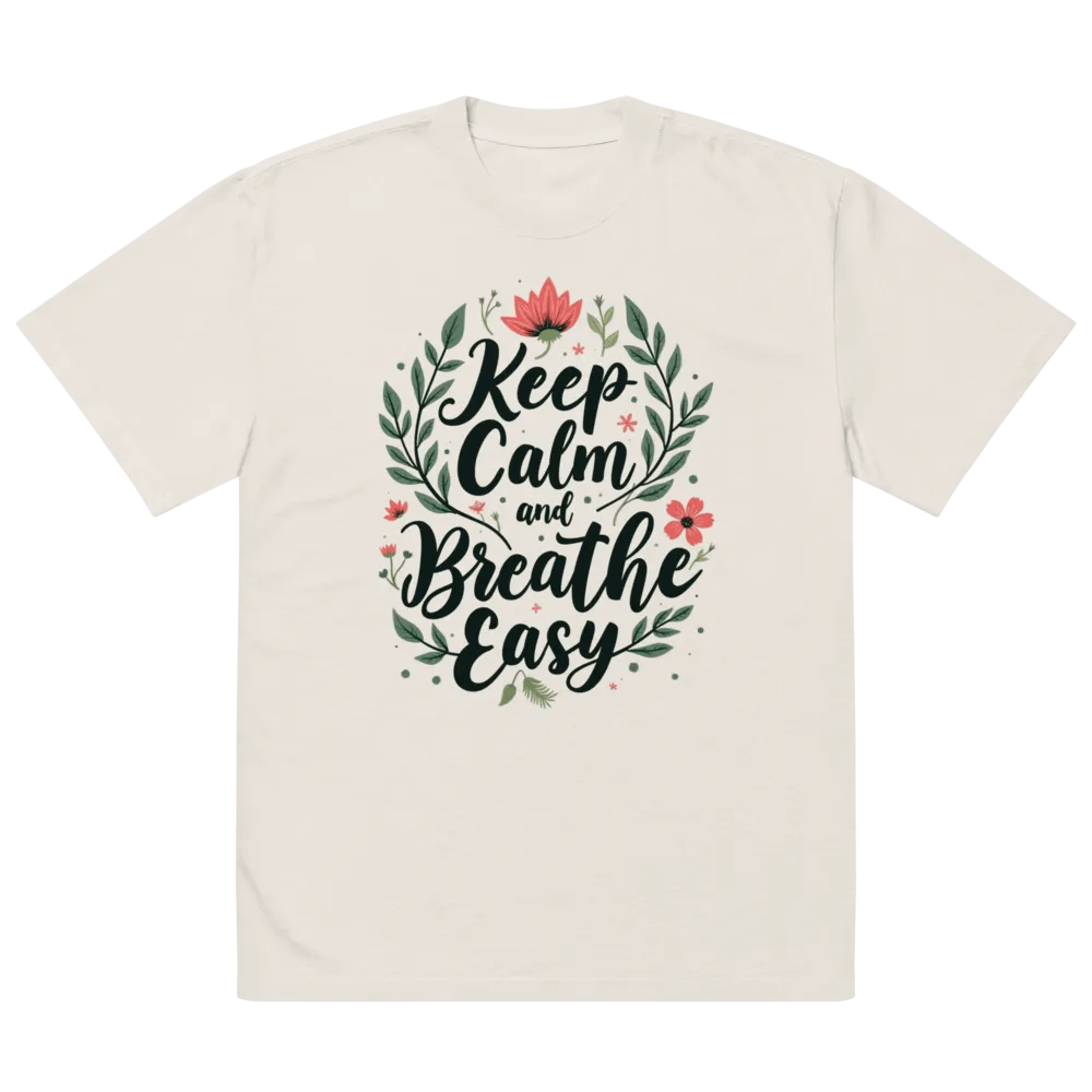 Keep Calm and Breathe Easy Design product image (3)
