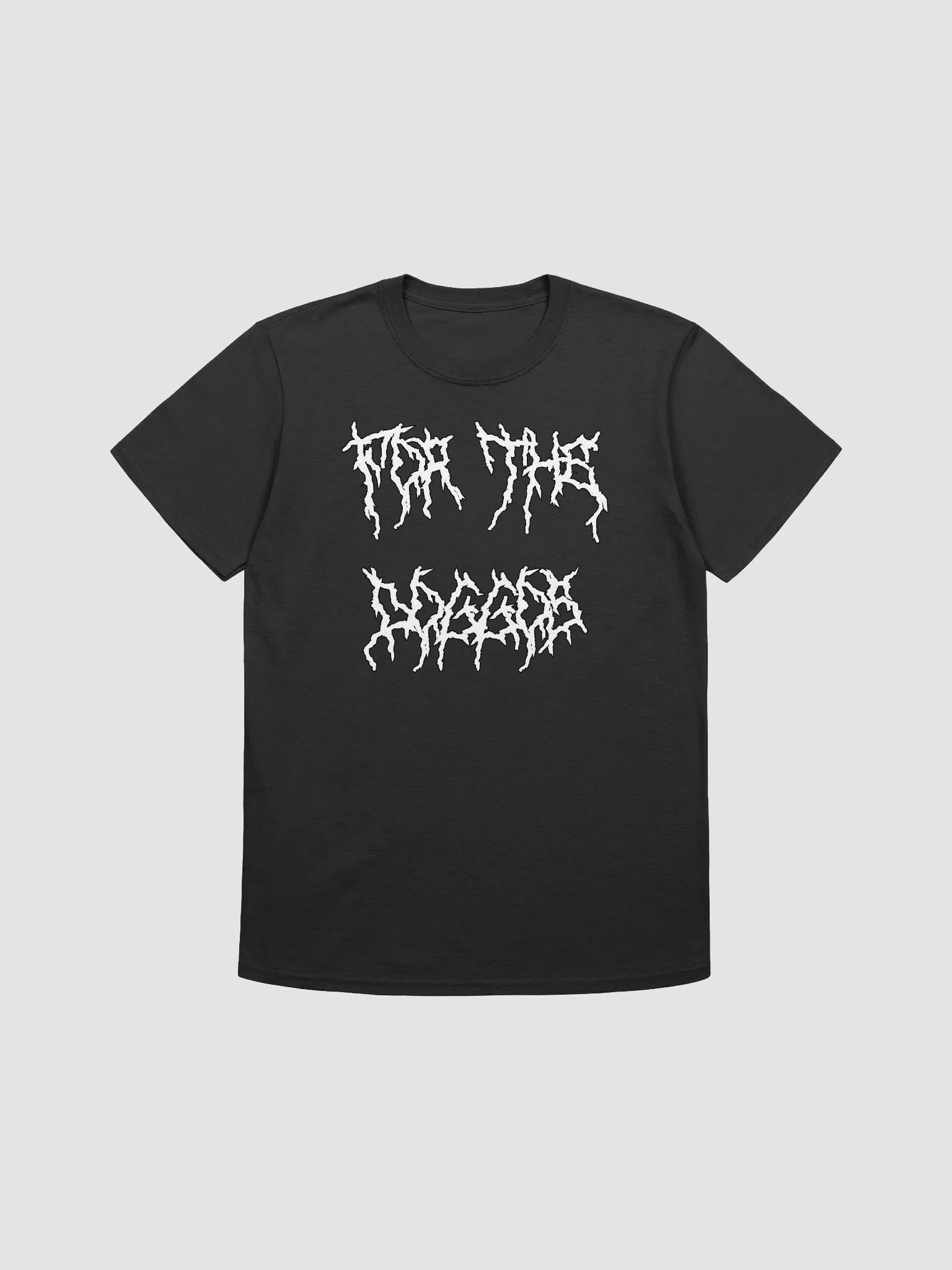 T-shirt - 'For the Doggos' (metal font) product image (3)