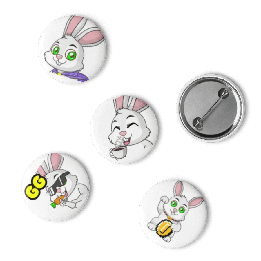 Bunny Army Pin Set product image (6)