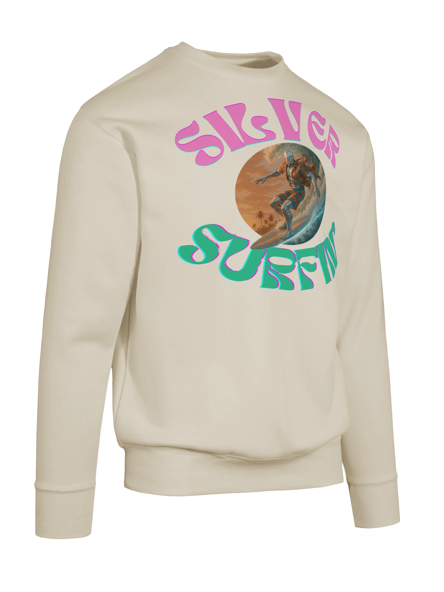 Retro Silver Surfin' Sweatshirt product image (10)