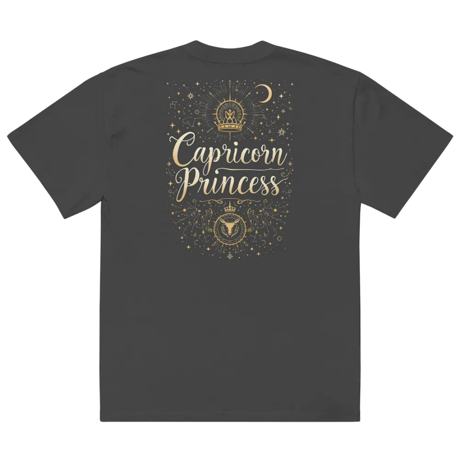 Regal Capricorn Princess Faded T-Shirt product image (4)