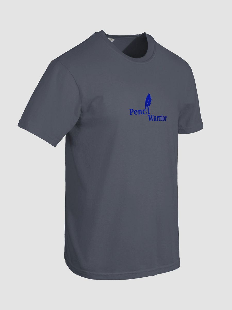 Pencil Warrior Blue Feather T-Shirt product image (7)