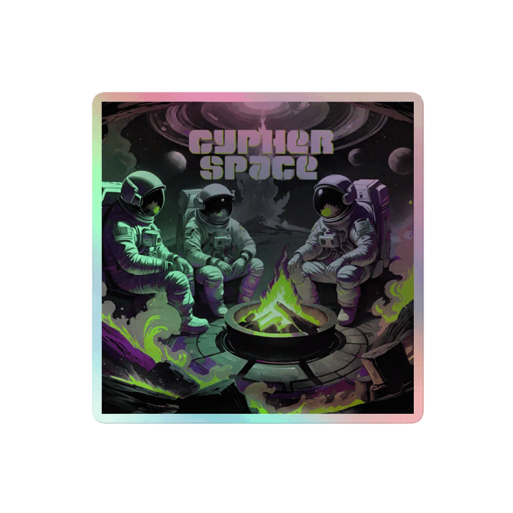 Cypher Space Sticker product image (2)
