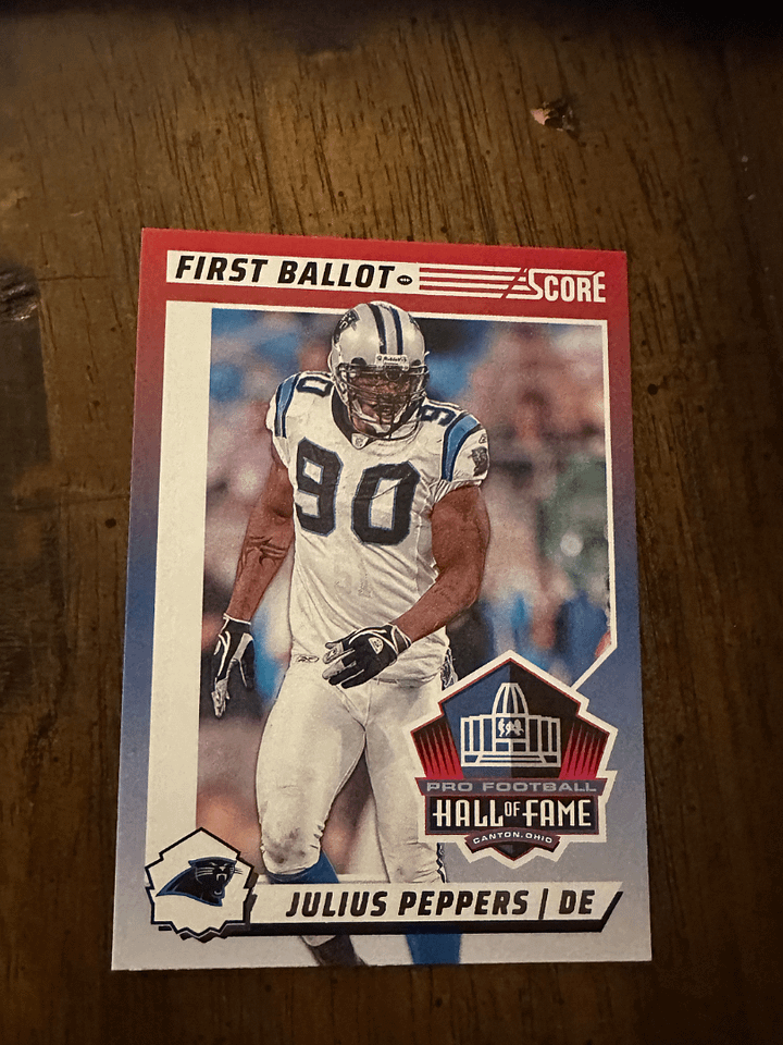 First Ballot HOF Julius Peppers Card product image (1)
