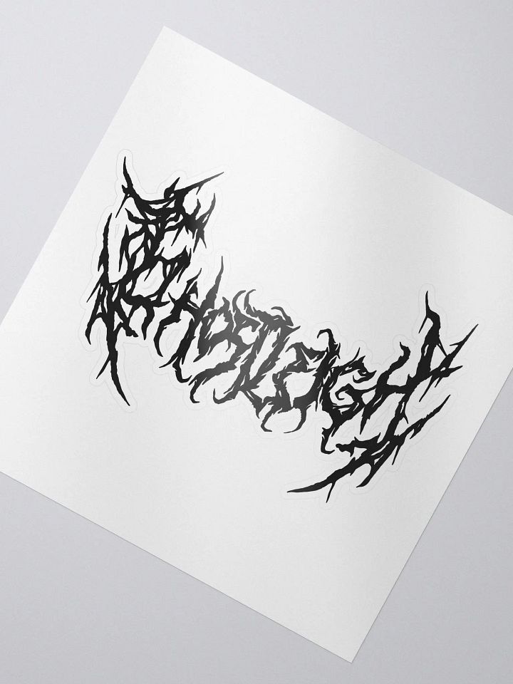 Gh0stleigh Metal Sticker product image (2)