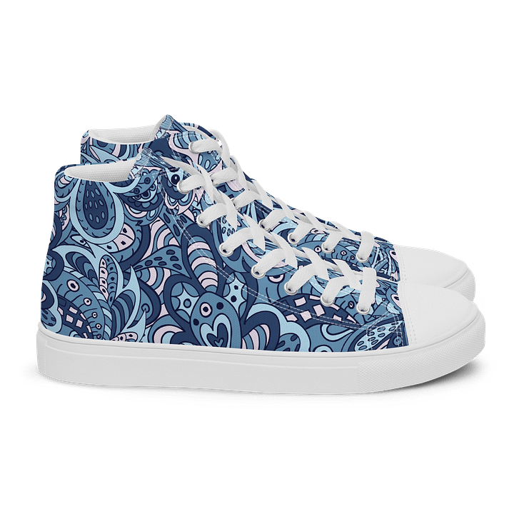 Symmetrical Floral High Tops product image (2)