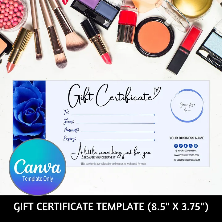 Celestia - Gift Certificate Template product image (1)