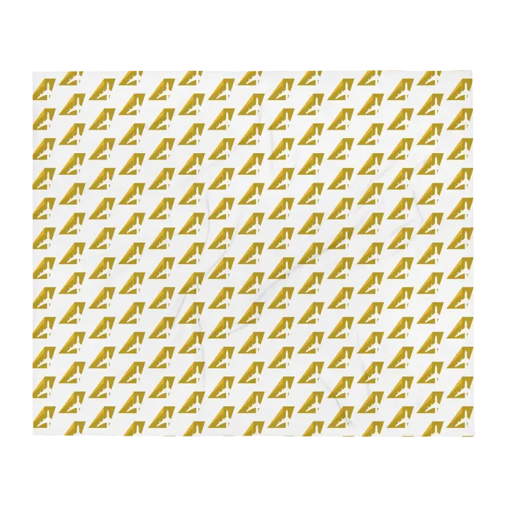 Economy-Class Flight Blanket - James Warren-Oliver Two-Tone Gold Tailfin product image (1)