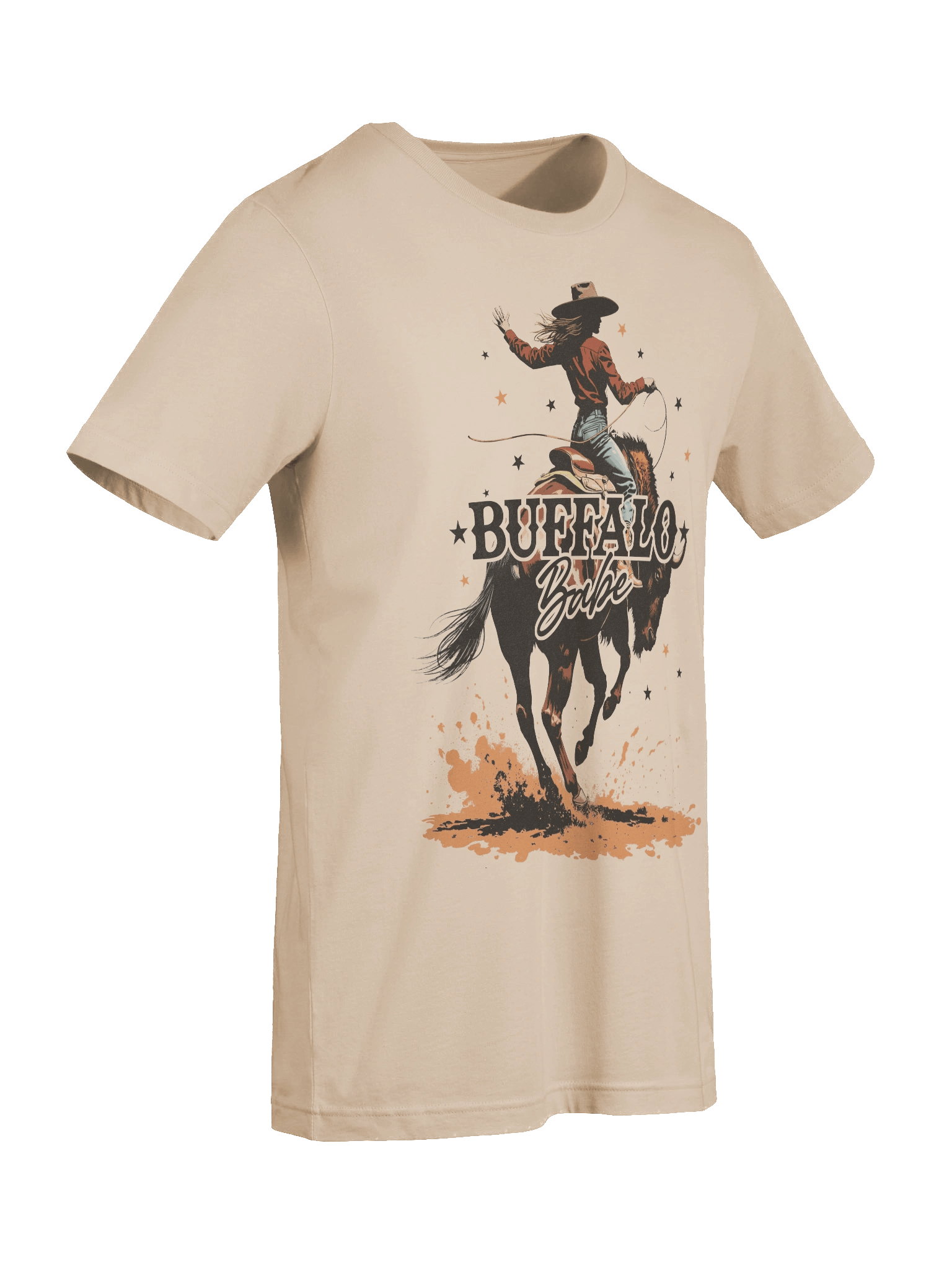 The "Buffalo Babe" Cowgirl Bella T-Shirt product image (6)