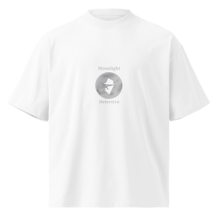 Moonlight Detective Organic Oversized T-Shirt product image (1)