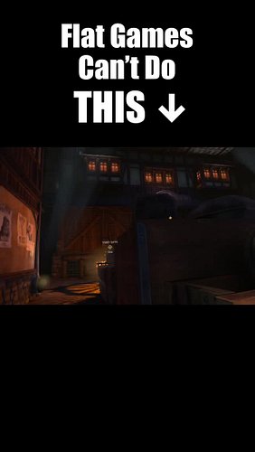 Flat Games Can't do THIS and it's why I love VR. #quest3 #virtualreality #vr