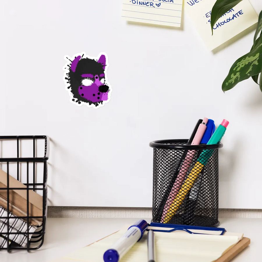 Pup Splatter Magnet - Purple product image (11)