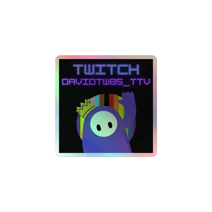 Twitch Holo Sticker product image (1)