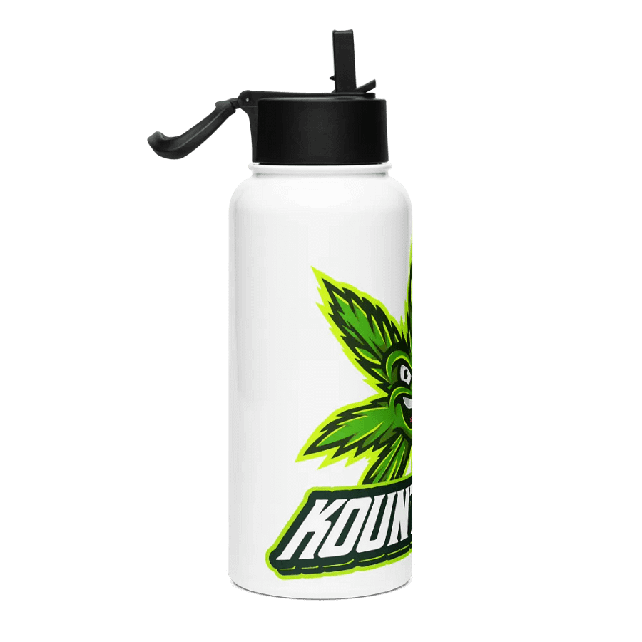 Cannabis Logo - Stainless Steel Bottle product image (4)