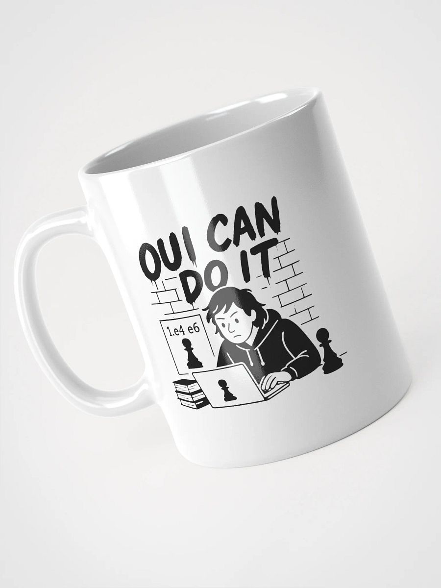 Oui Can Do It - White Glossy Mug product image (8)
