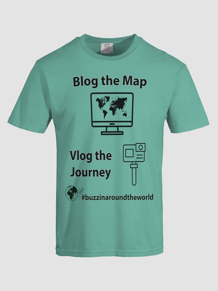 Blog The Map, Vlog The Journey T-Shirt product image (64)