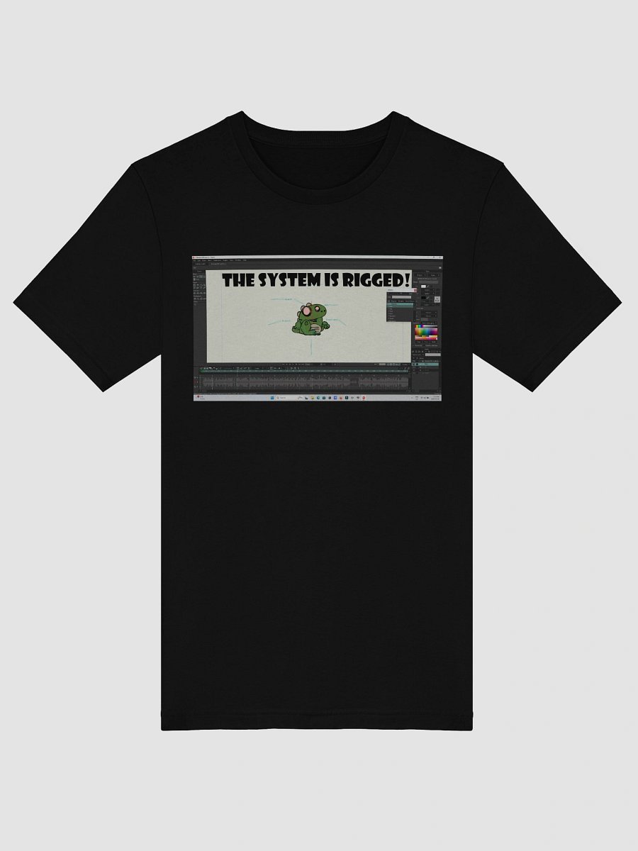"The System is Rigged" tee product image (5)
