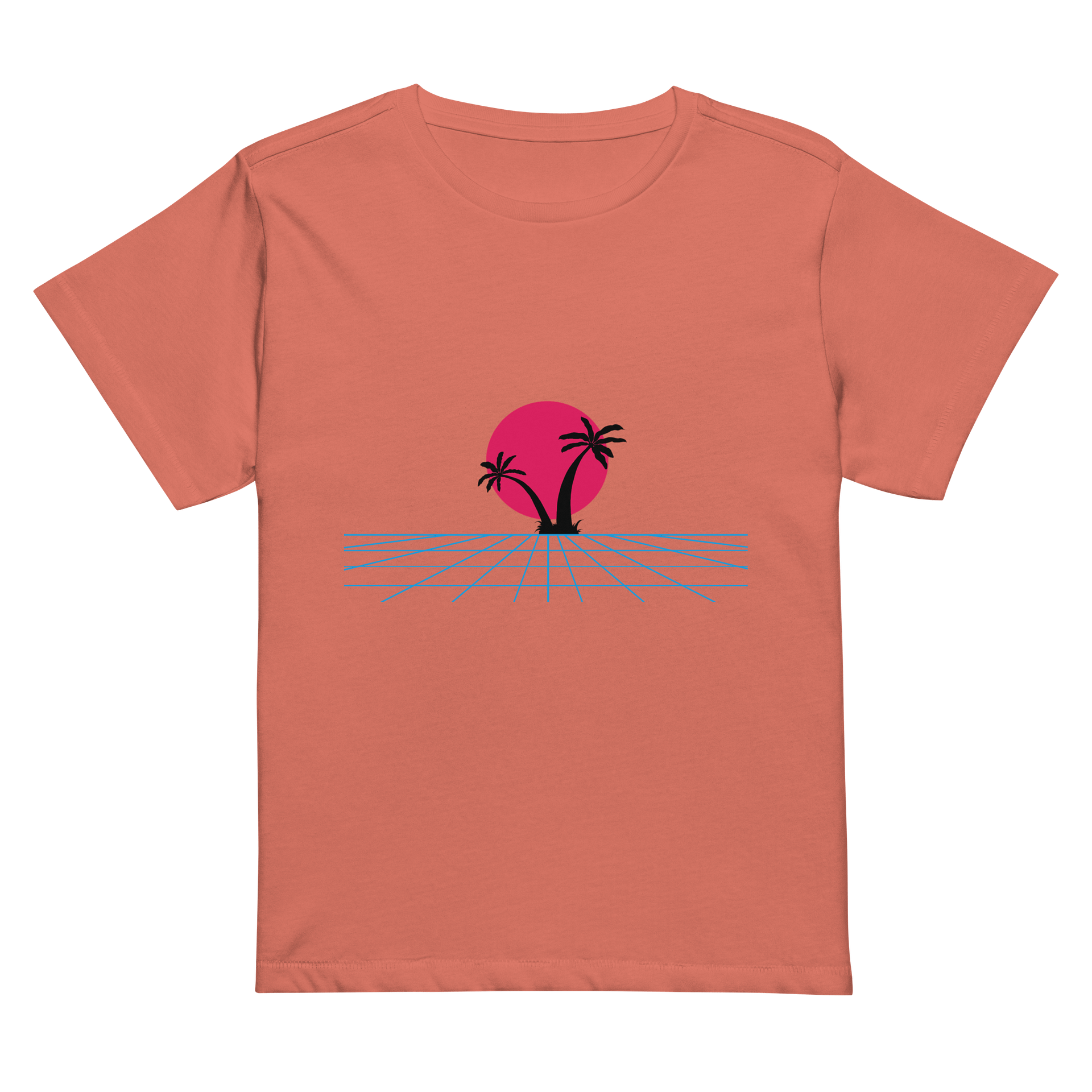 Sunset Palms High-Waisted Tee product image (2)