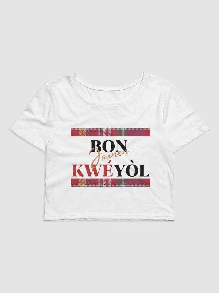 Jounen Kwéyòl Women's Crop Tee product image (12)