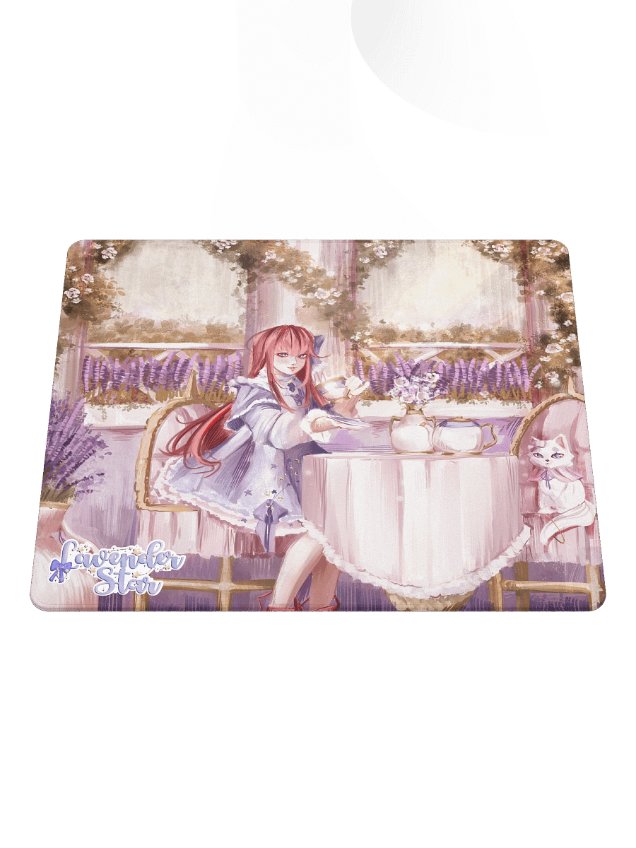 Lavender Star Mousepad product image (2)