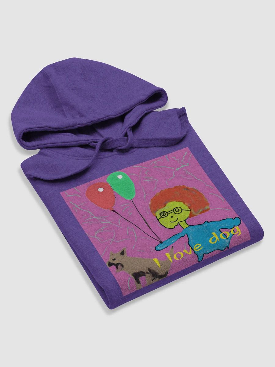 Cotton Heritage Unisex Premium Hoodie: i love dog product image (57)