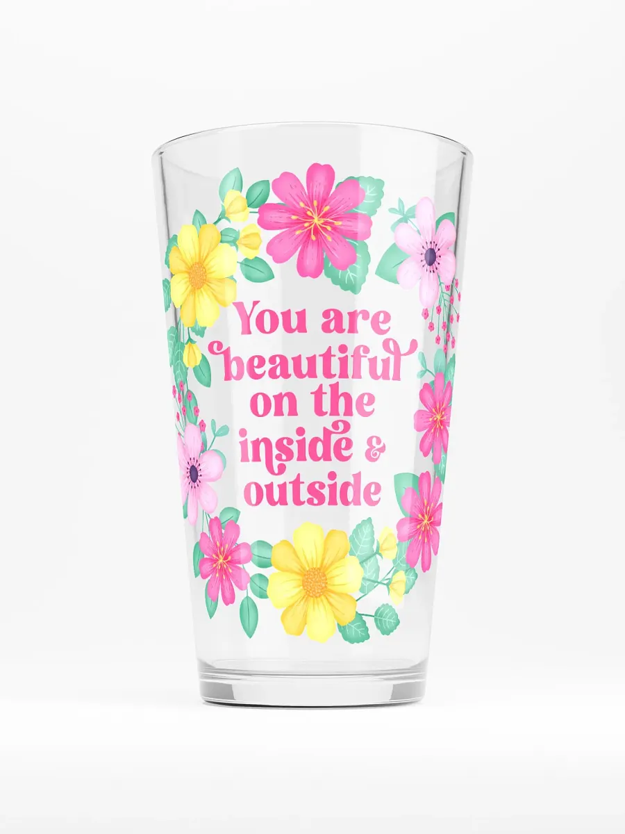 You are beautiful on the inside & outside - Motivational Tumbler product image (1)