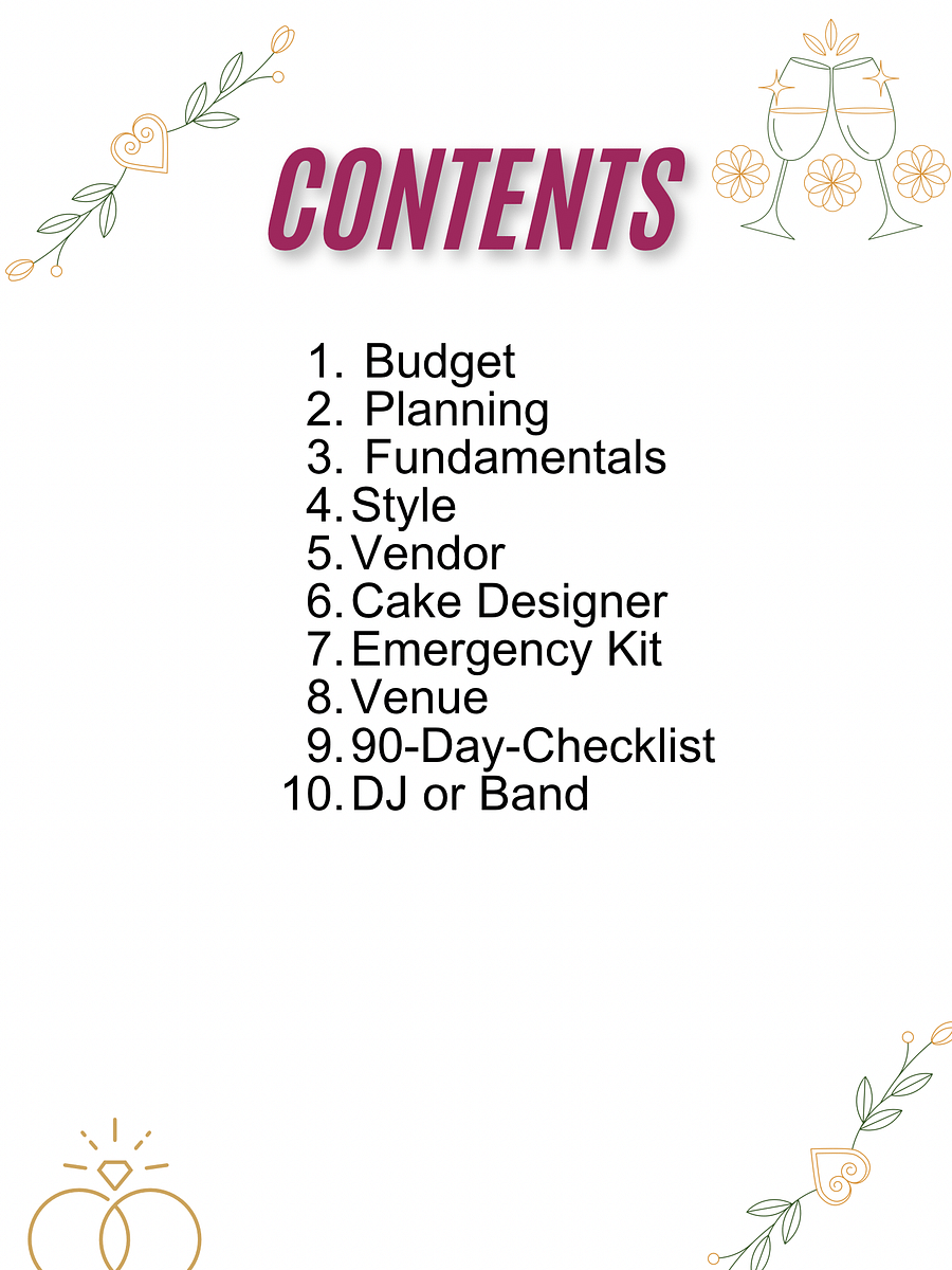Wedding Planning Binder Template product image (2)