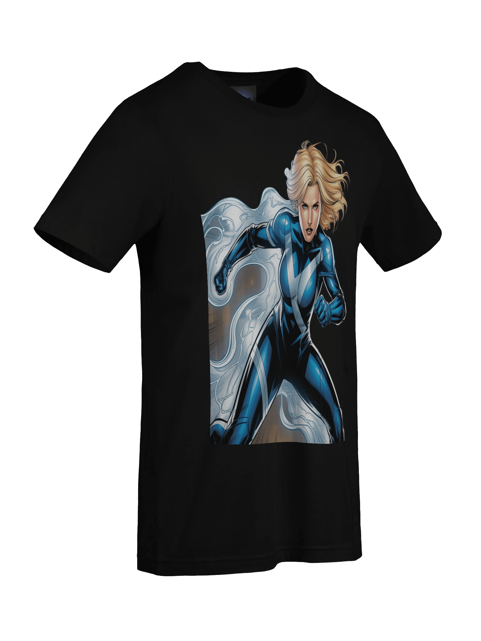 Invisible Woman Energy Surge Supersoft T-Shirt – Phantom Pulse Enigma product image (9)