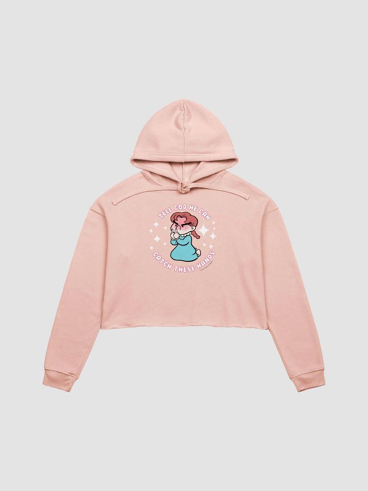 Catch these hands cropped hoodie product image (1)