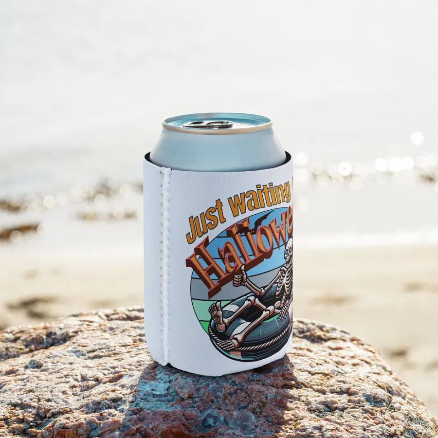 Just Waiting For Halloween Coozie Can Coolers product image (10)