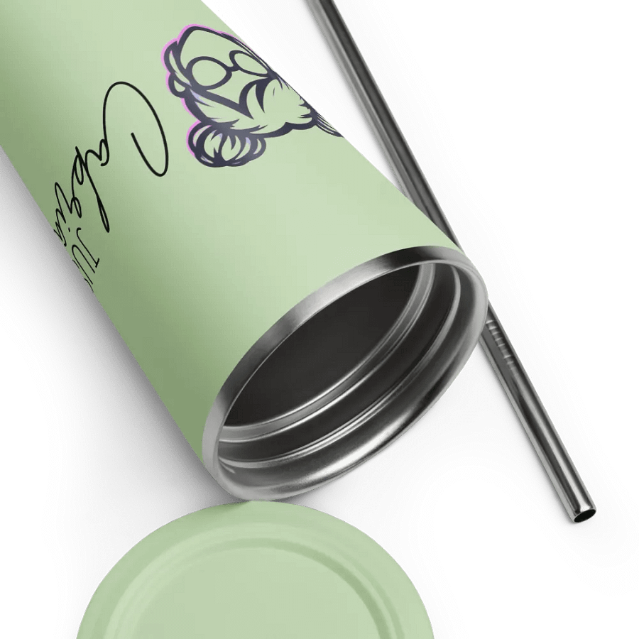 JustCabrian Logo Insulated Tumbler with straw product image (55)