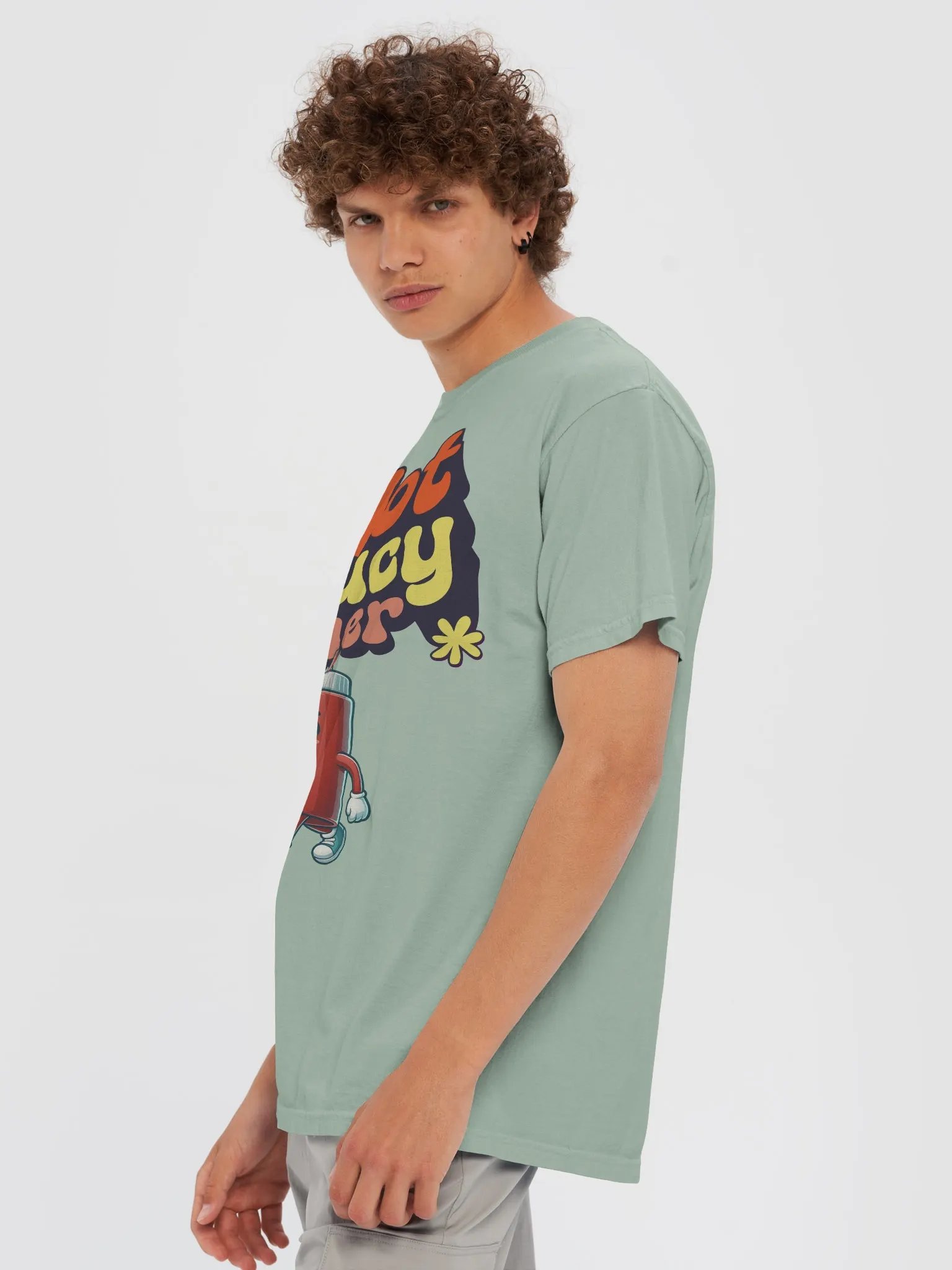 Hot Saucy Runner Cotton Tee product image (32)