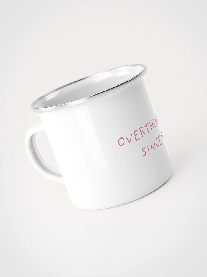 OVERTHINKING SINCE '97 Enamel Mug product image (2)