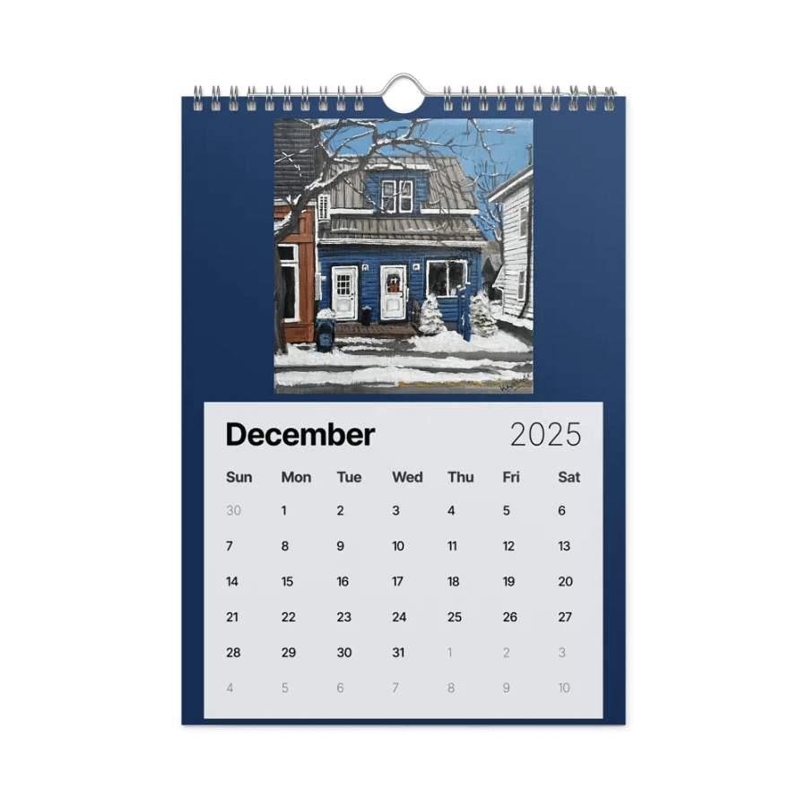 PEC in Art 2025 Wall Calendar product image (5)
