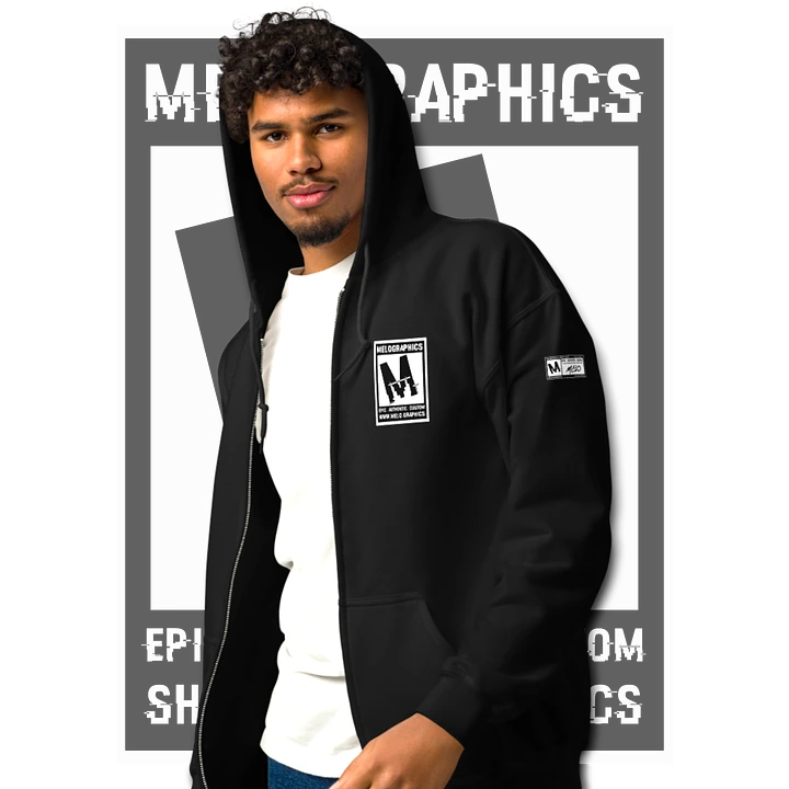 MELOGRAPHICS - Classic Zip Hoodie | #MadeByMELO product image (1)