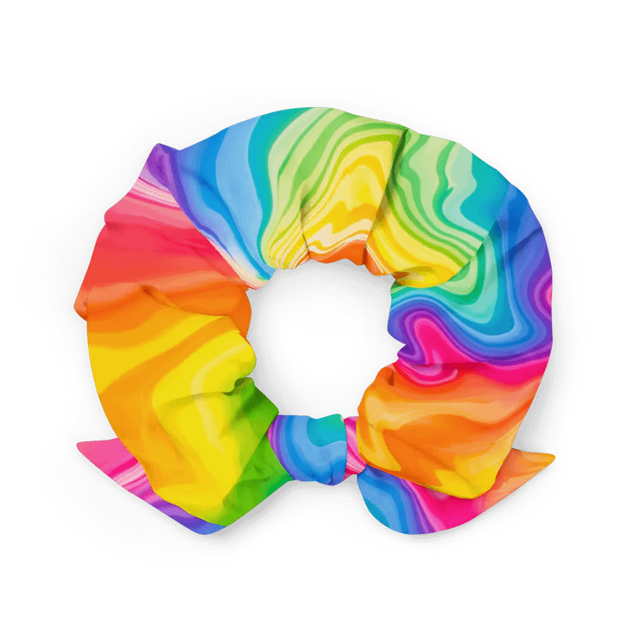 Rainbow Swirl All-Over Scrunchie product image (9)