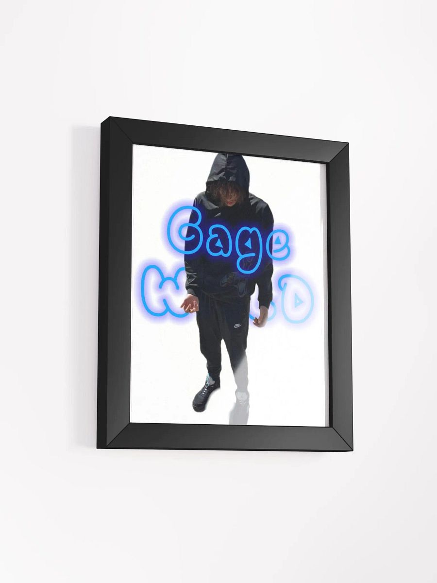Gage WRLD Personal Framed High-Quality Matte Poster product image (54)