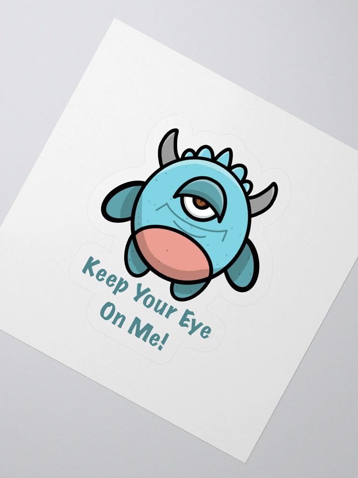 Keep Your Eye On Me Kiss Cut Stickers product image (4)