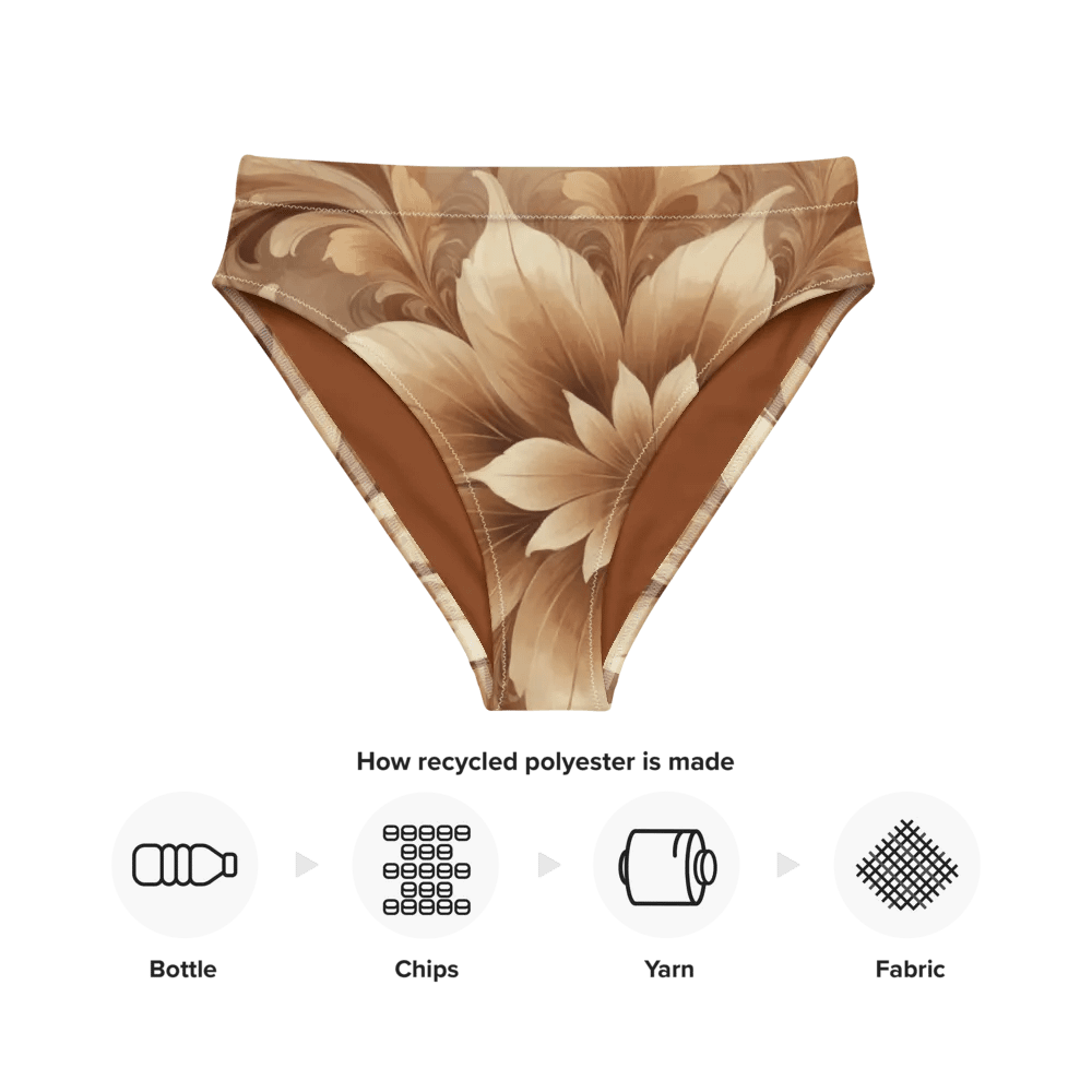 Nature Inspired Floral All-Over Print Bikini Bottoms product image (12)