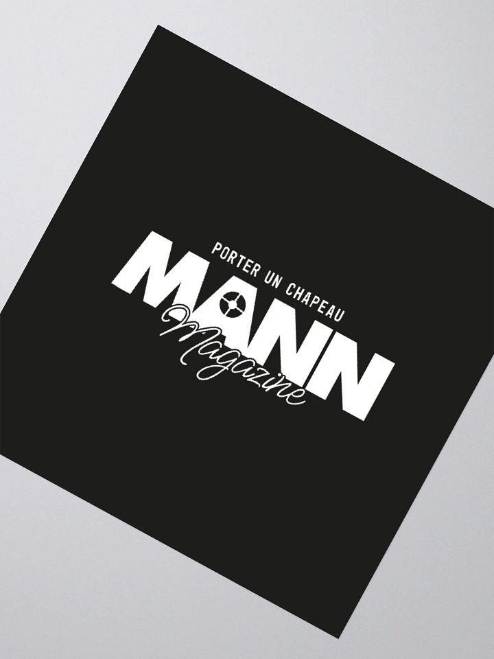 MANN Magazine Black Sticker product image (2)